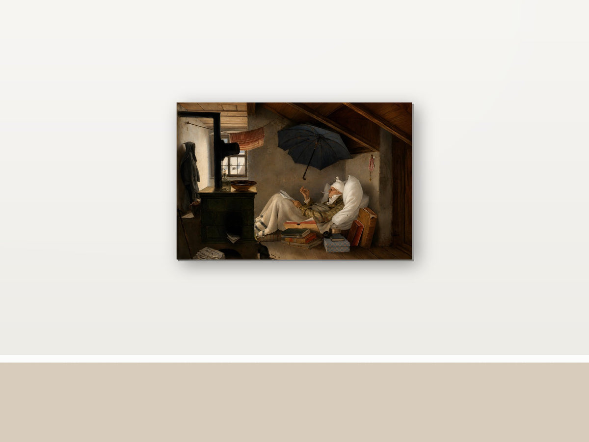22923 als Leinwand im Raum