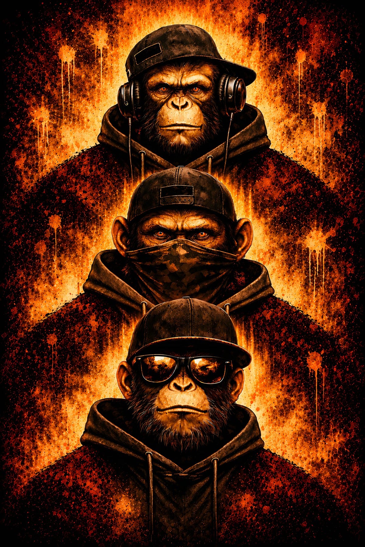 Drei Affen – Inferno Edition
