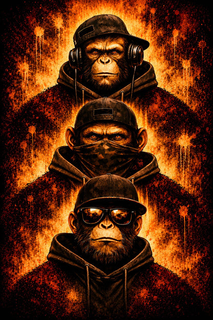 Drei Affen – Inferno Edition
