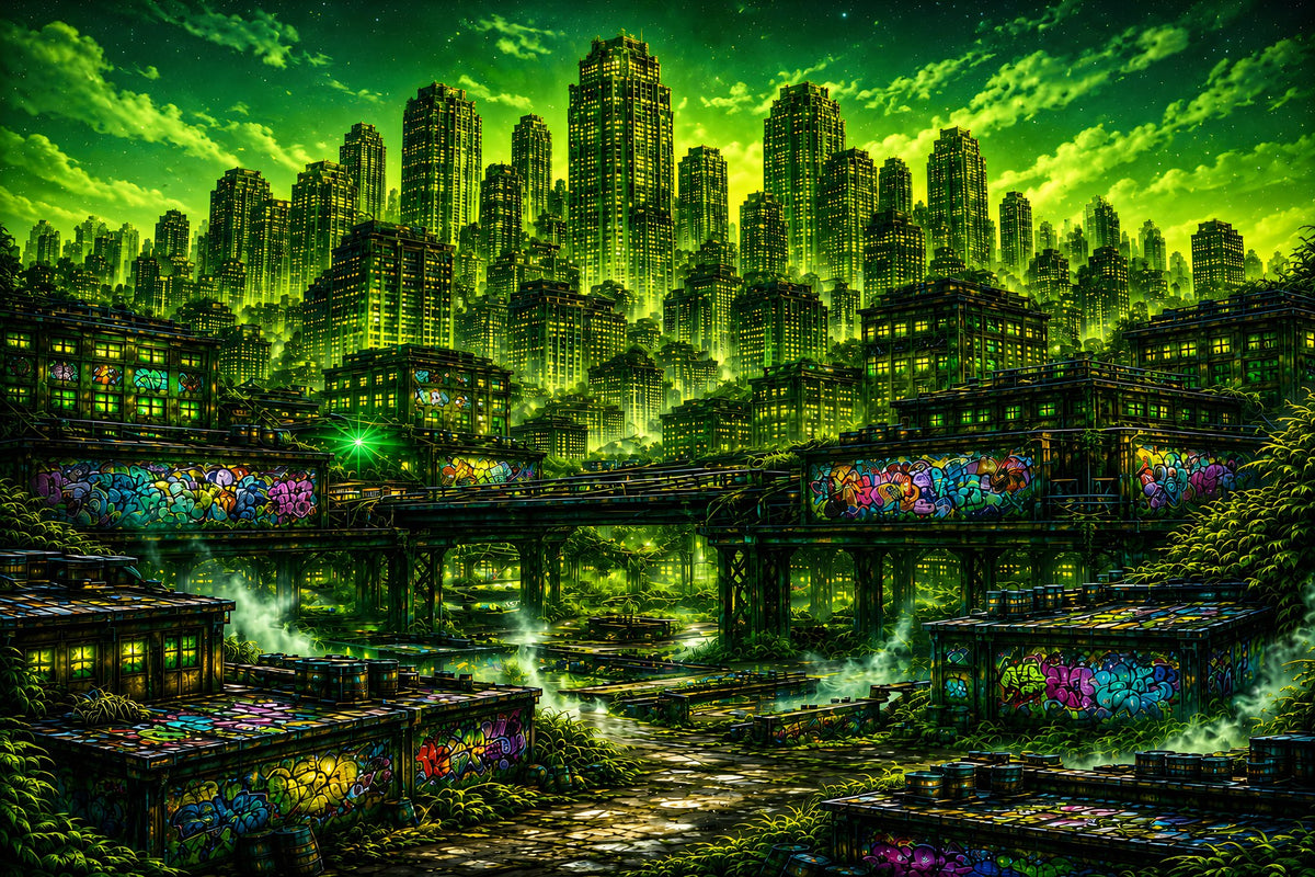 Toxic City – Grüne Skyline