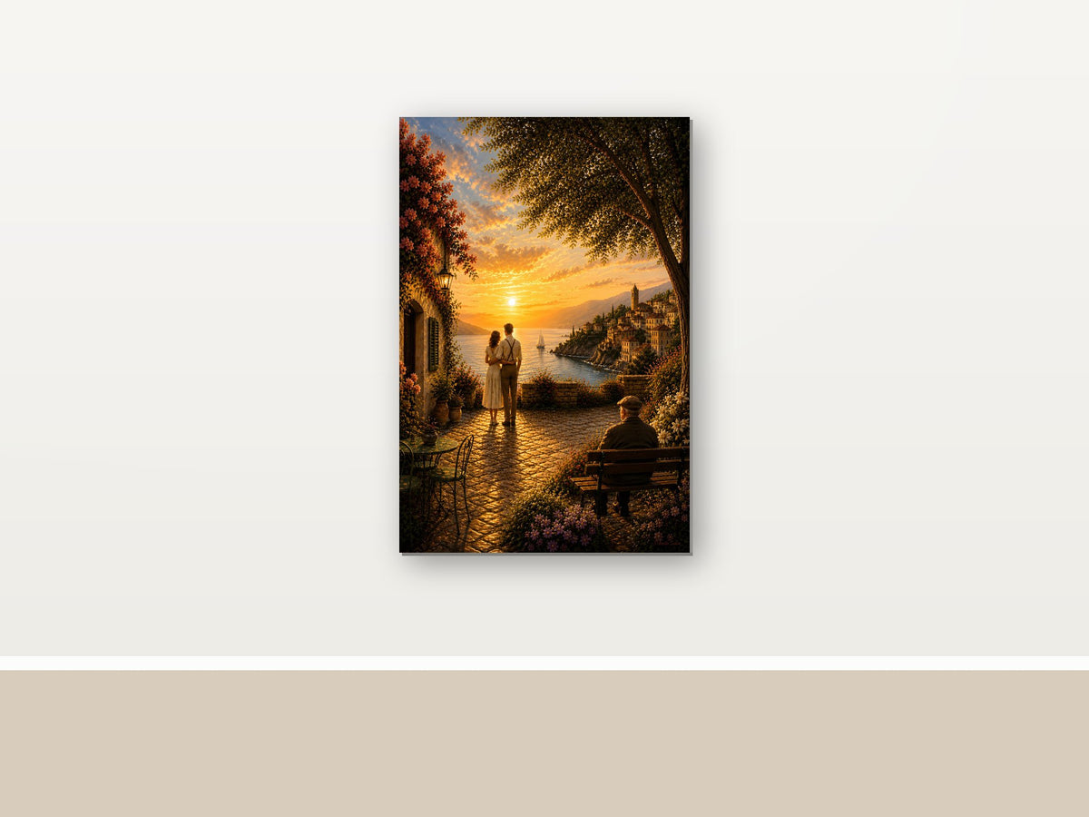 22892 als Leinwand im Raum
