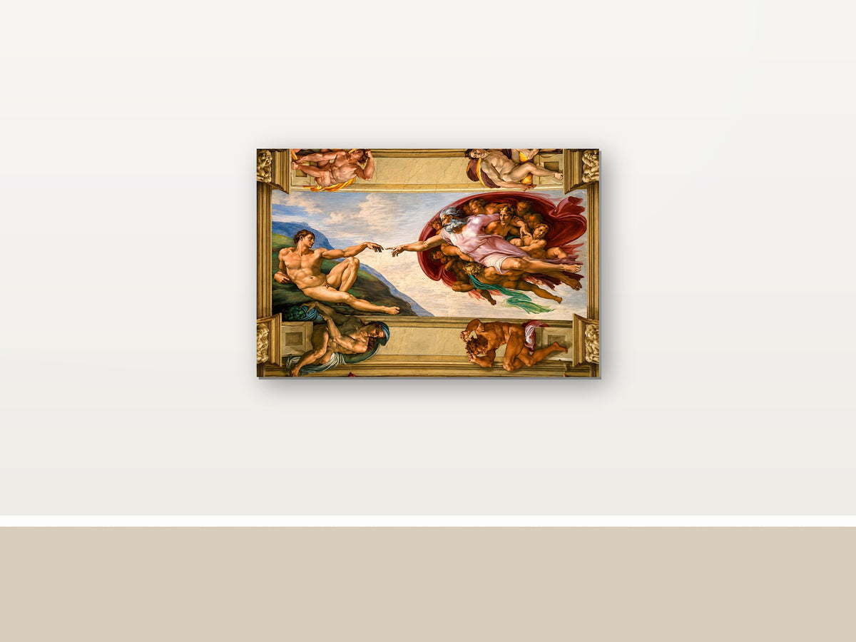 22915 als Leinwand im Raum