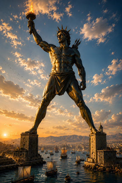 Koloss von Rhodos – Goldene Stunde