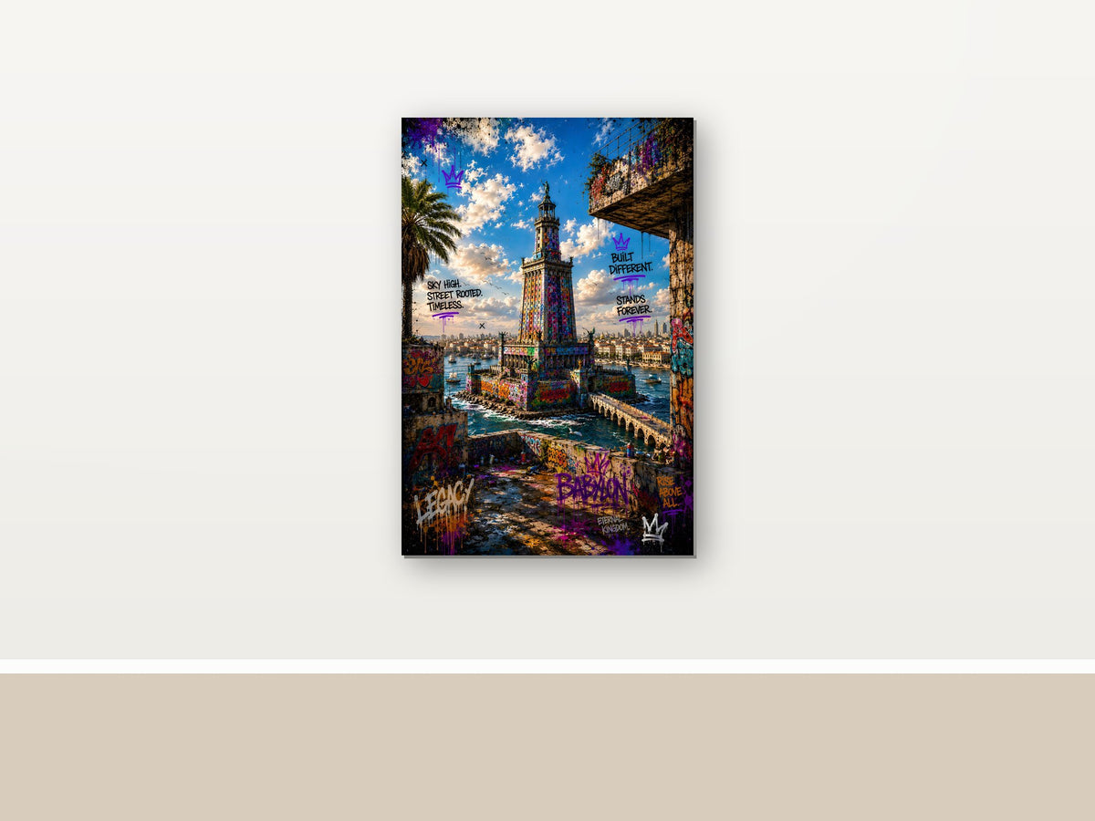 22927 als Leinwand im Raum