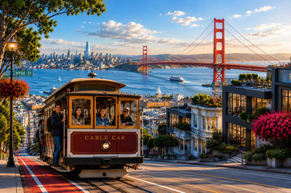 San Francisco – Cable Car & Golden Gate