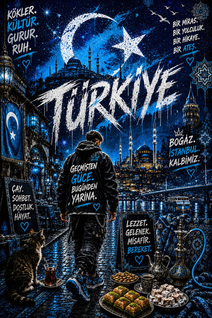 Türkiye – Istanbul bei Nacht